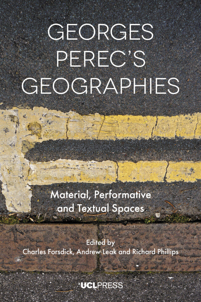 Book cover for Georges Perec’s Geographies