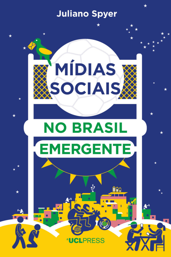 Book cover for Mίdias sociais no Brasil emergente