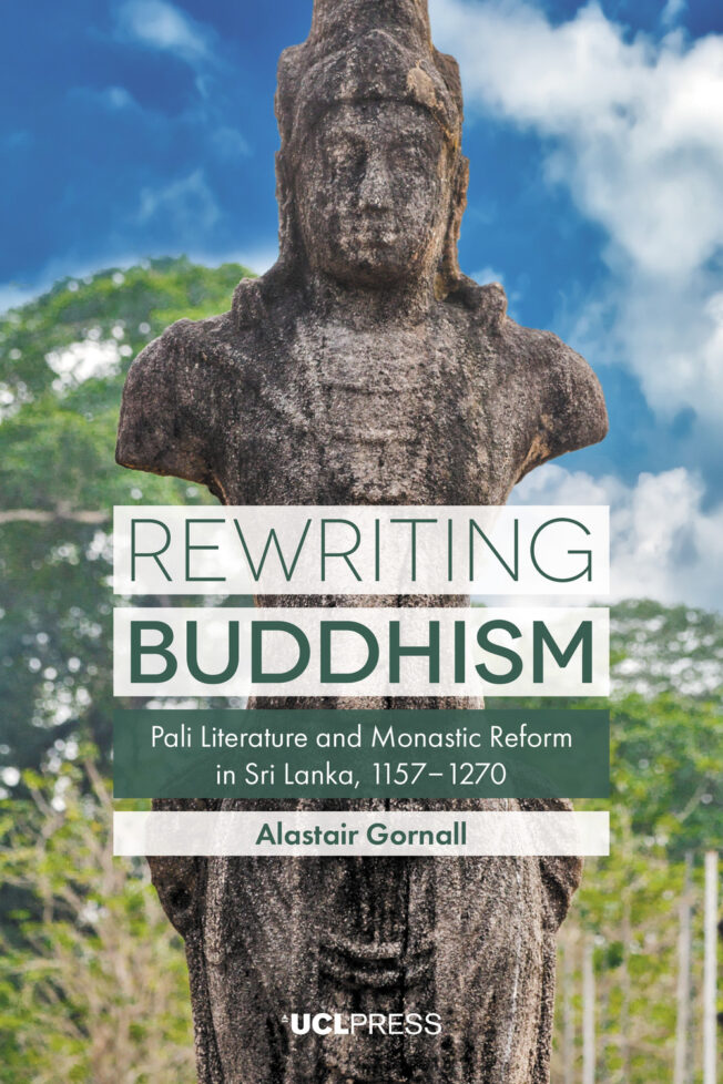 Book cover for Rewriting Buddhism