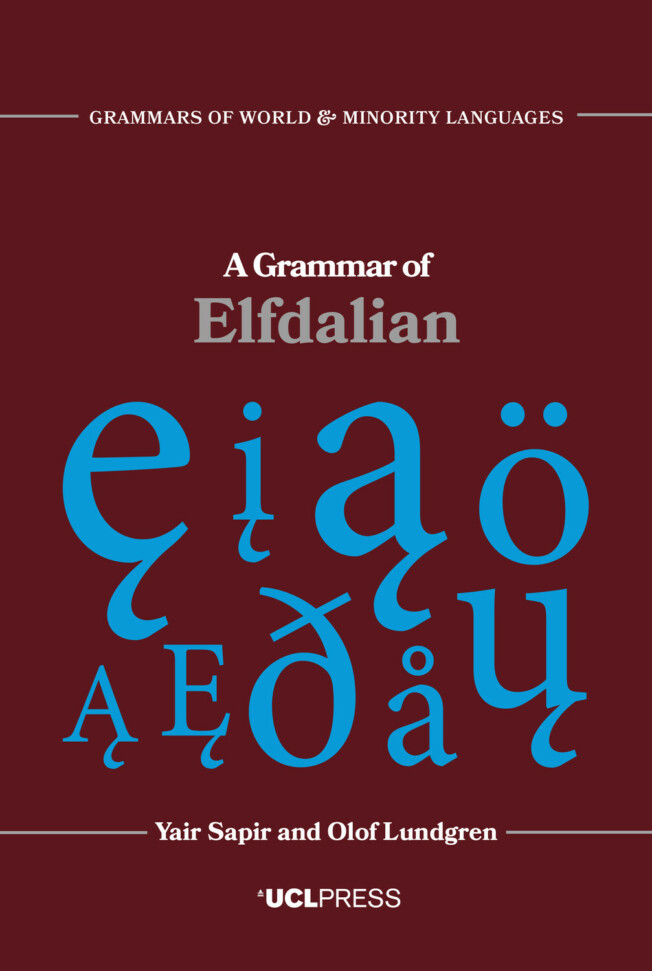 Book cover for A Grammar of Elfdalian
