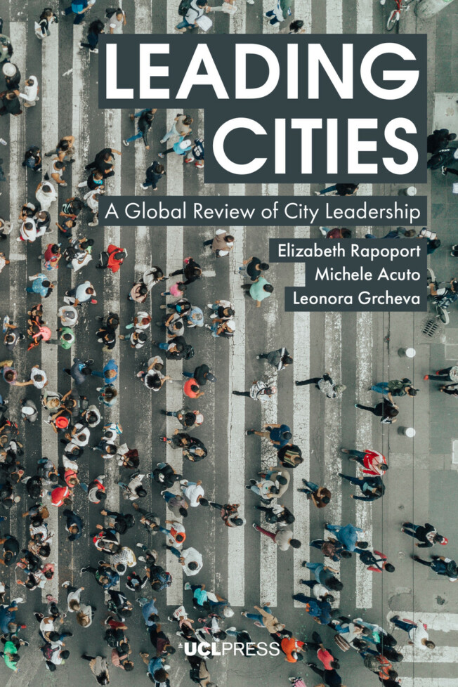 Book cover for Leading Cities Book cover for Leading Cities