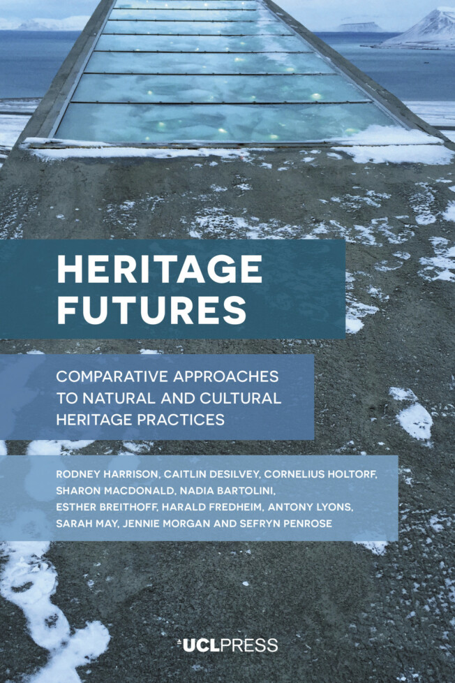 Book cover for Heritage Futures