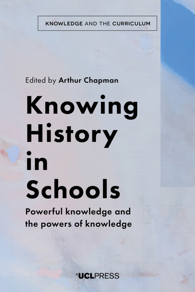 Book cover for Knowing History in Schools