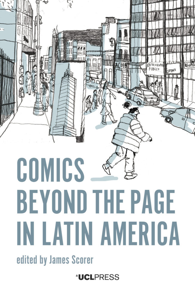 Book cover for Comics Beyond the Page in Latin America