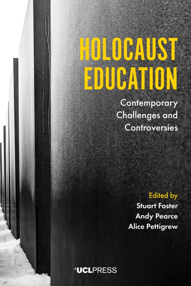 Book cover for Holocaust Education