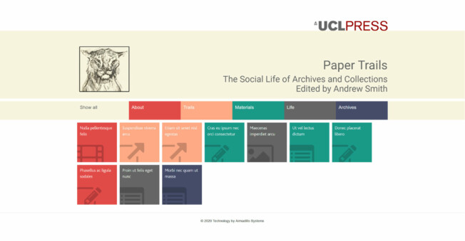 Book cover for Paper Trails