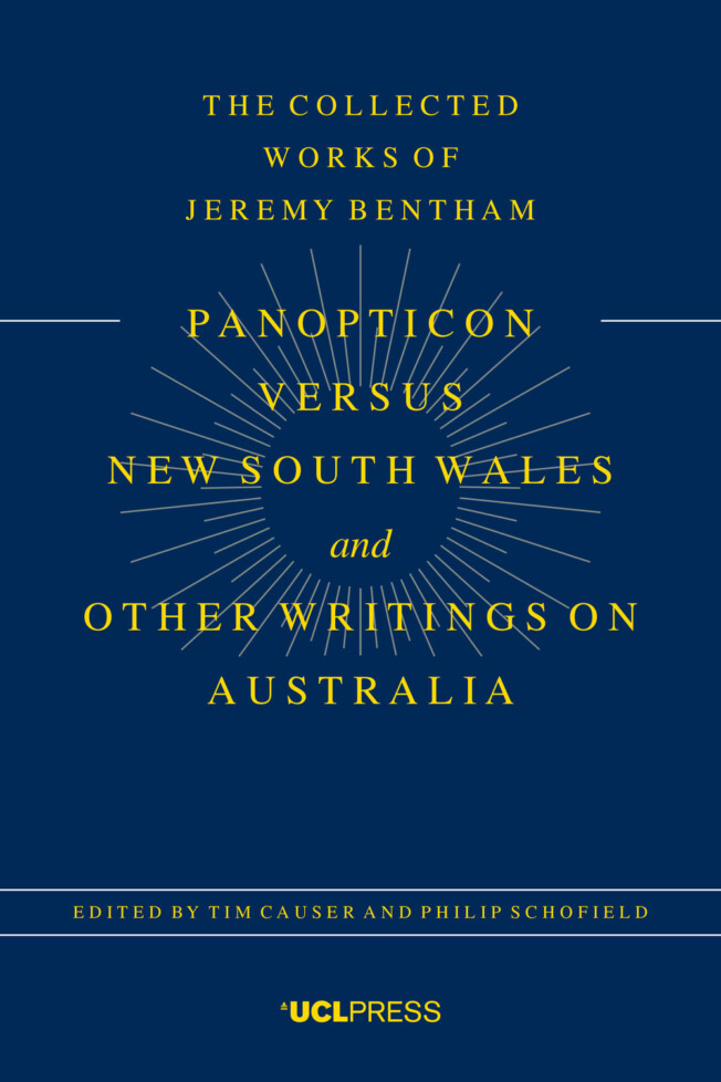 Book cover for Panopticon versus New South Wales and other writings on Australia