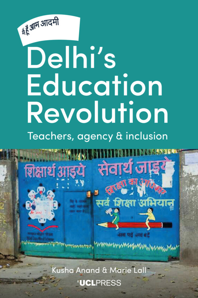 Book cover for Delhi’s Education Revolution
