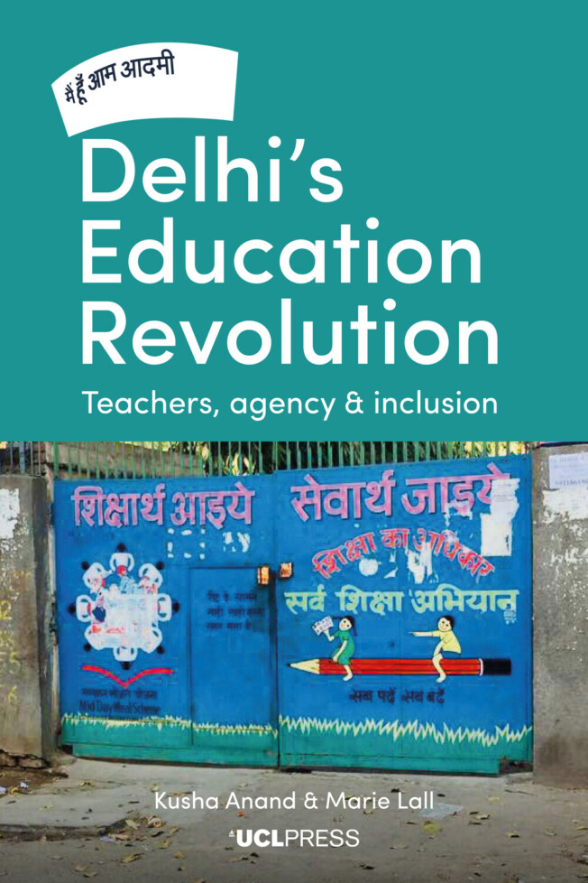 Book cover for Delhi’s Education Revolution