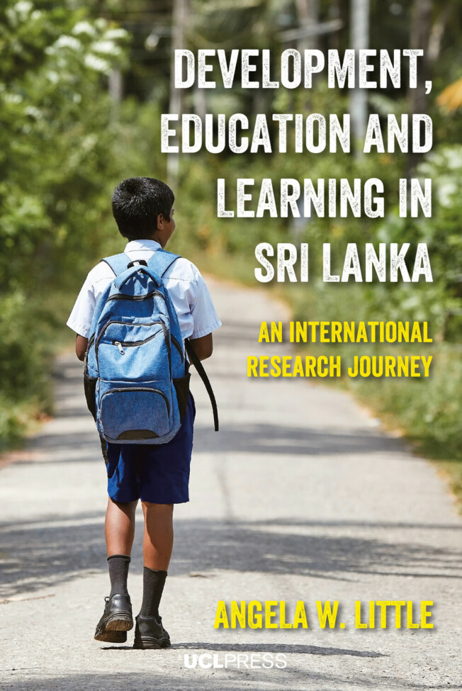 Book cover for Development, Education and Learning in Sri Lanka