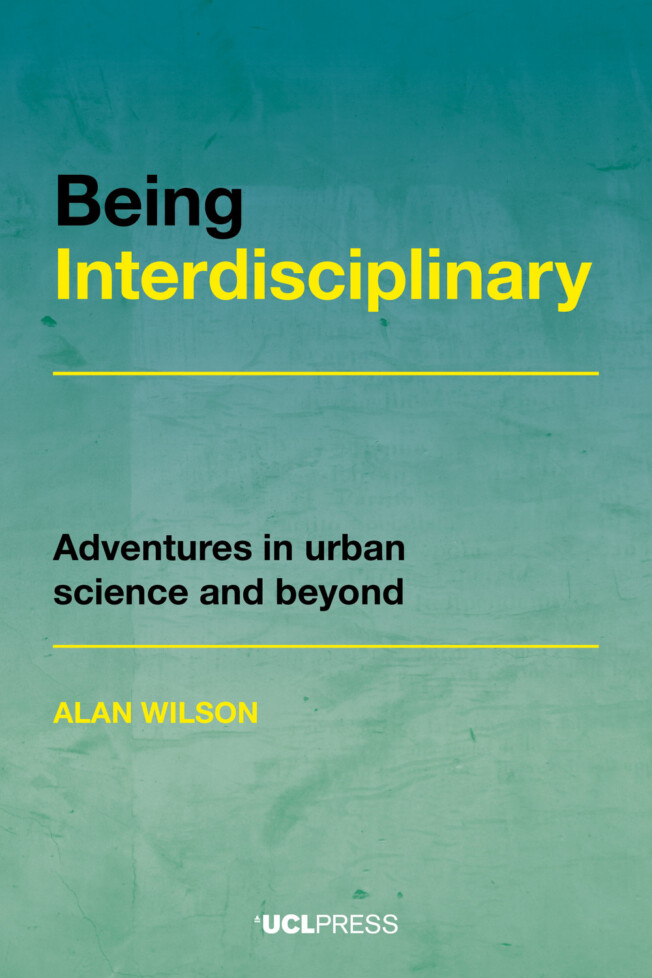 Book cover for Being Interdisciplinary