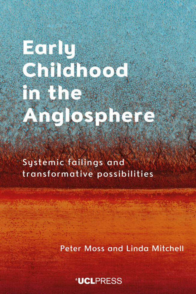 Book cover for Early Childhood in the Anglosphere