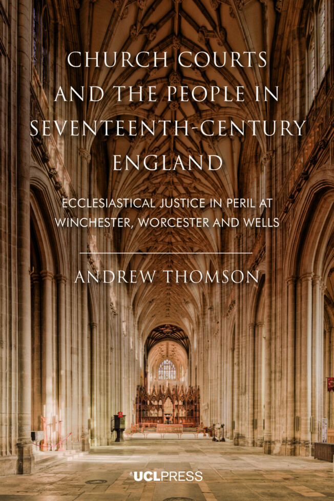 Book cover for Church Courts and the People in Seventeenth-Century England