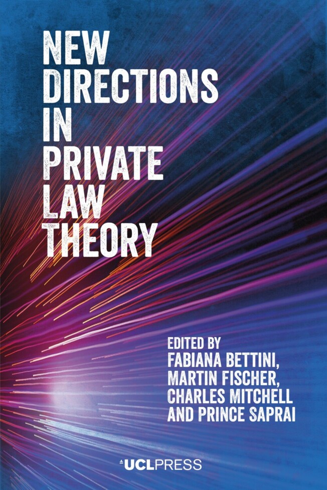 Book cover for New Directions in Private Law Theory