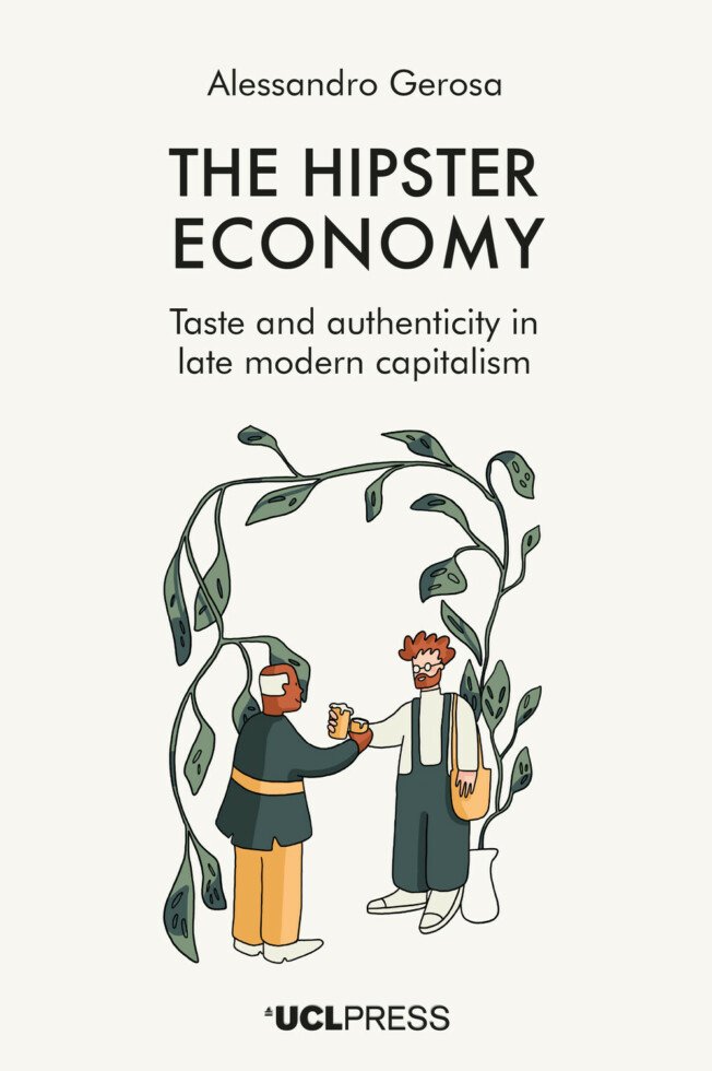 Book cover for The Hipster Economy