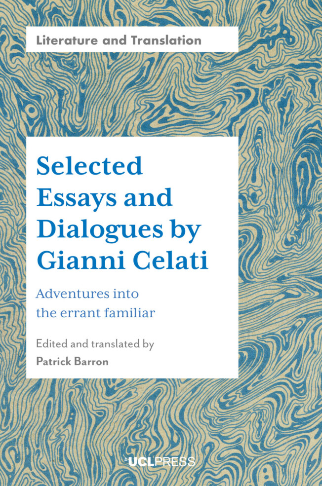 Book cover for Selected Essays and Dialogues by Gianni Celati