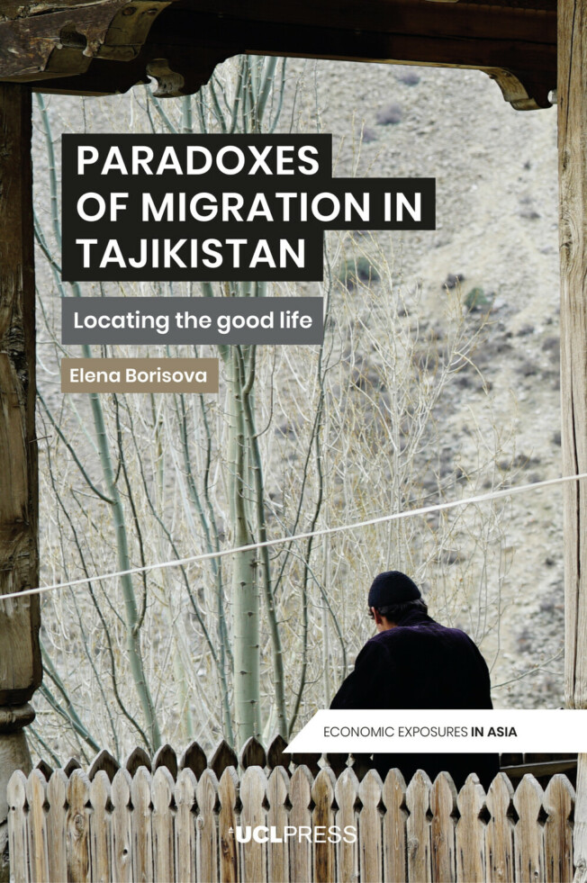 Book cover for Paradoxes of Migration in Tajikistan