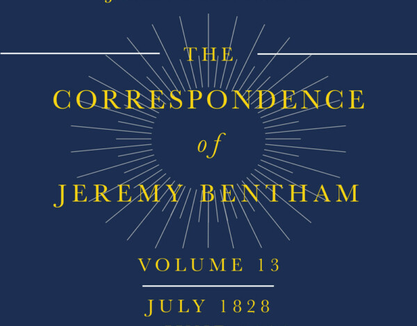 Cover of The Correspondence of Jeremy Bentham, Volume 13