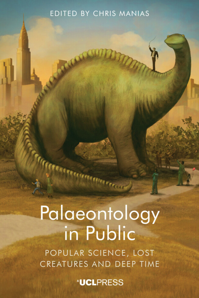 Book cover for Palaeontology in Public