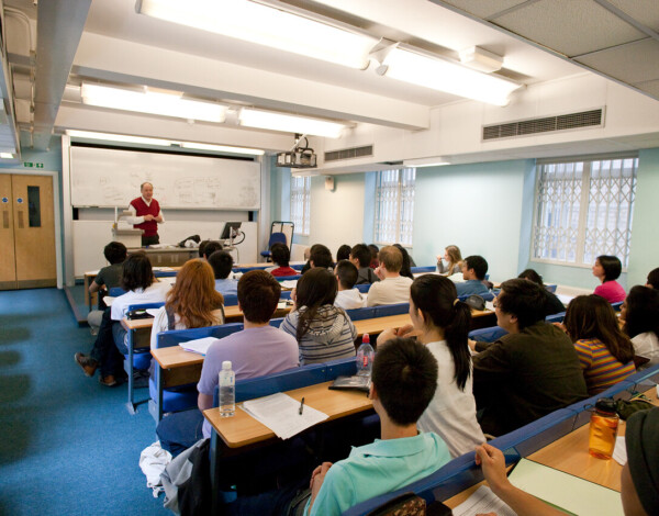 Students in classroom