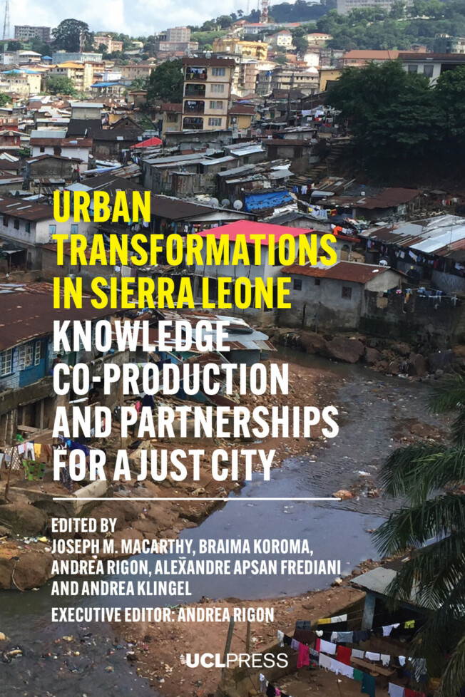 Book cover for Urban Transformations in Sierra Leone Book cover for Urban Transformations in Sierra Leone