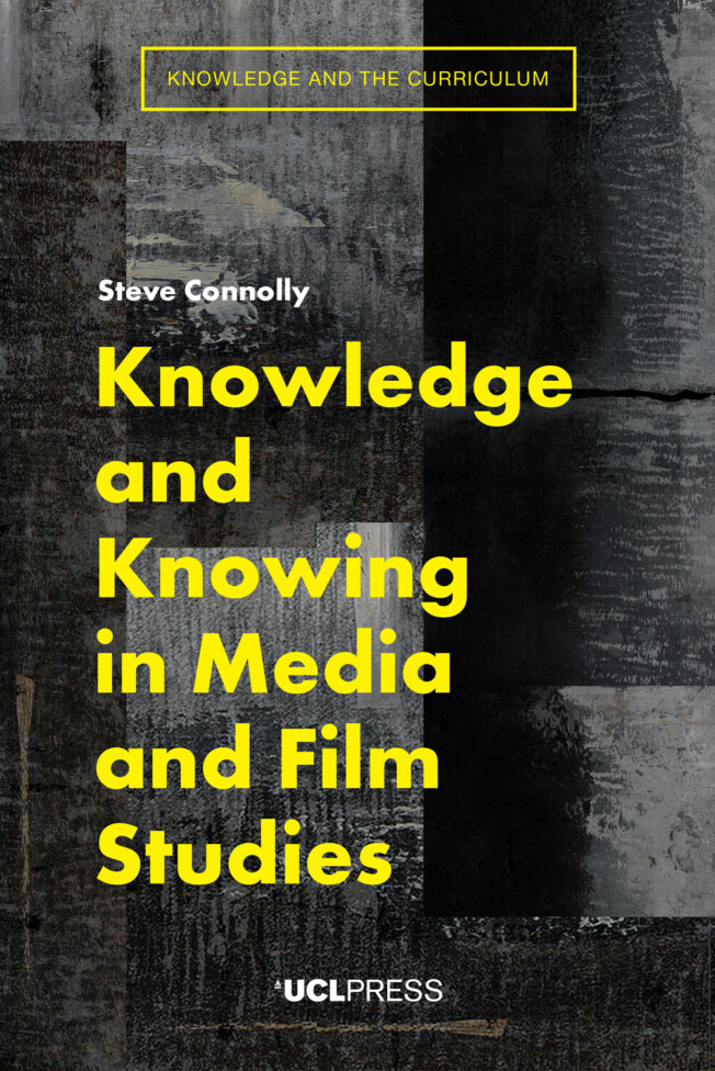 Book cover for Knowledge and Knowing in Media and Film Studies