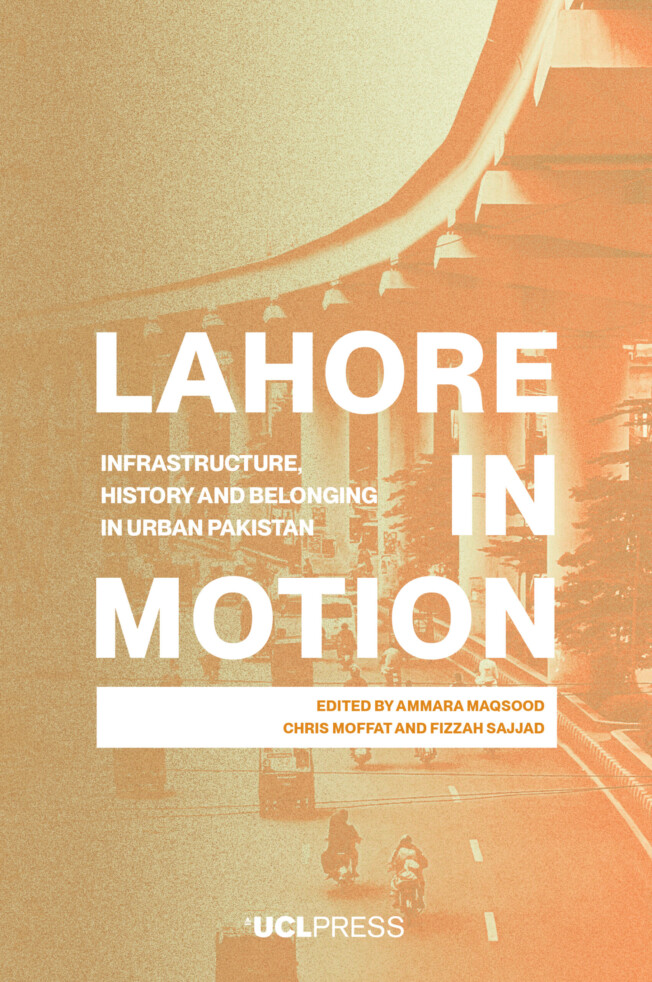 Book cover for Lahore in Motion