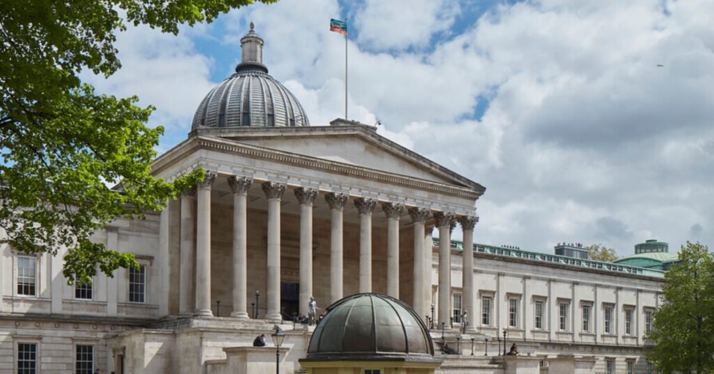 UCL Portico and quad