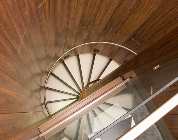 UCL SSEES winding staircase.