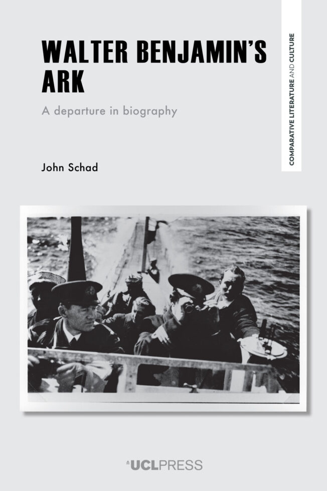 Book cover for Walter Benjamin’s Ark