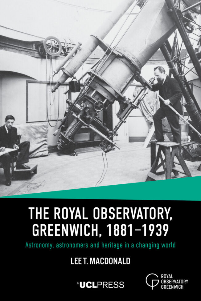 Book cover for The Royal Observatory, Greenwich, 1881–1939