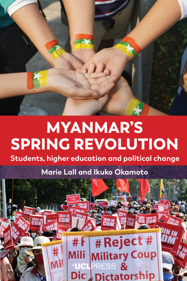 Book cover for Myanmar’s Spring Revolution