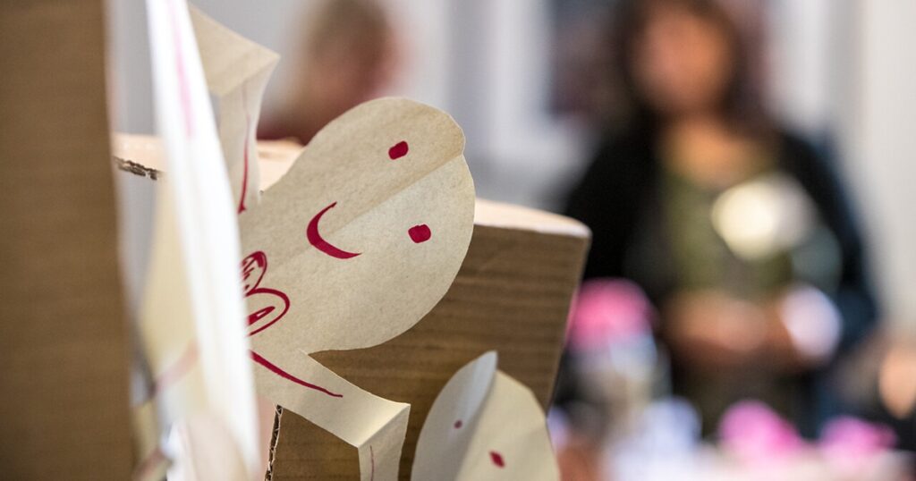 Paper Model created as part of a Conference workshop.