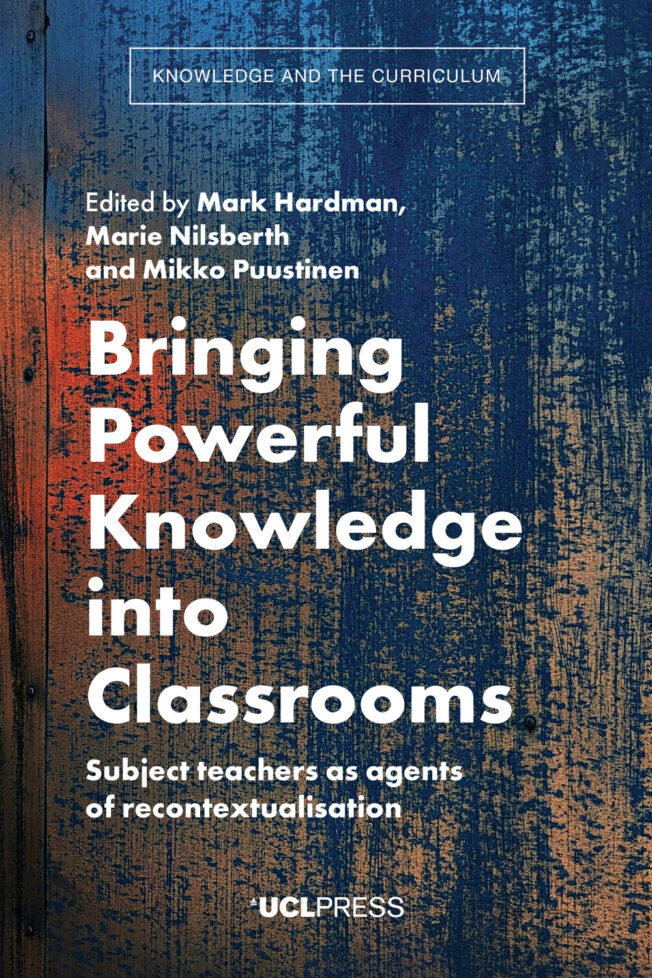 Book cover for Bringing Powerful Knowledge into Classrooms