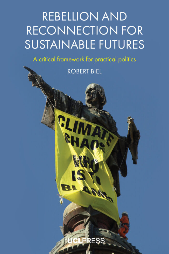 Book cover for Rebellion and Reconnection for Sustainable Futures