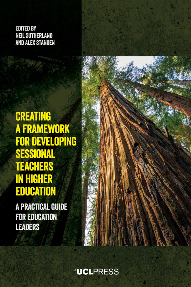 Book cover for Creating a Framework for Developing Sessional Teachers in Higher Education