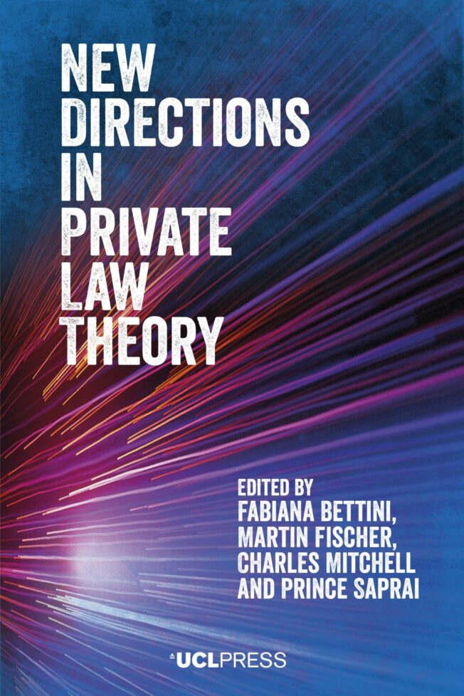 Book cover for New Directions in Private Law Theory