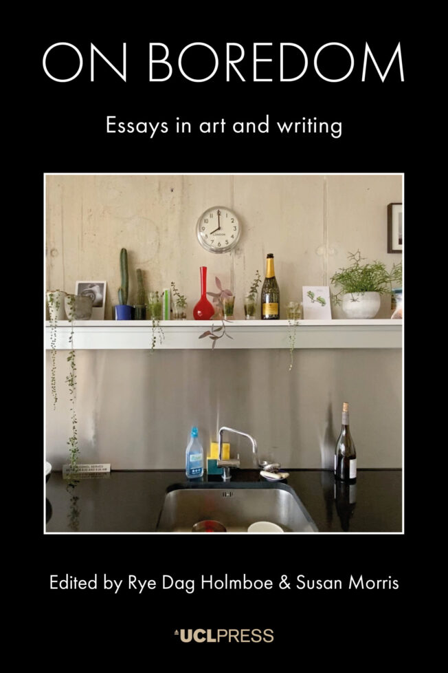 Book cover for On Boredom