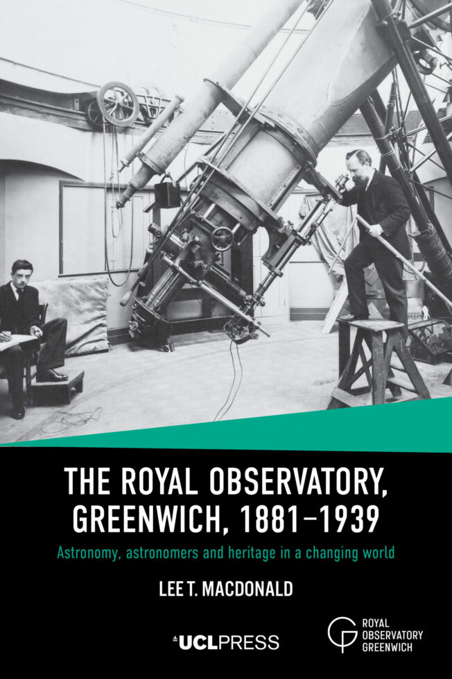 Book cover for The Royal Observatory, Greenwich, 1881–1939
