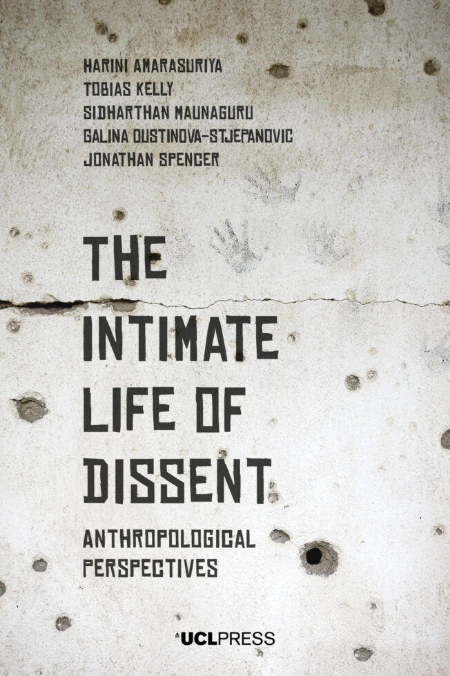 Book cover for The Intimate Life of Dissent