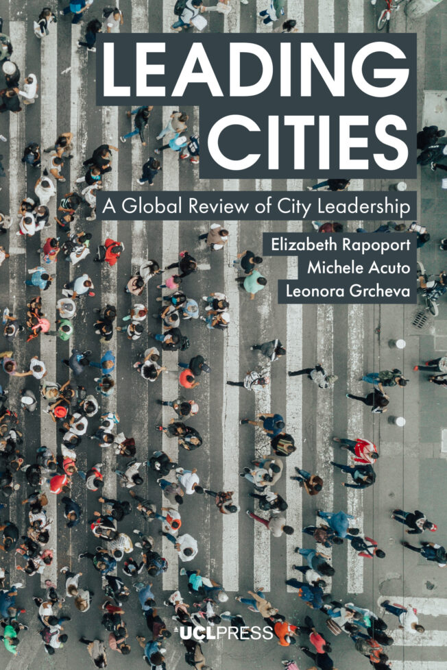 Book cover for Leading Cities
