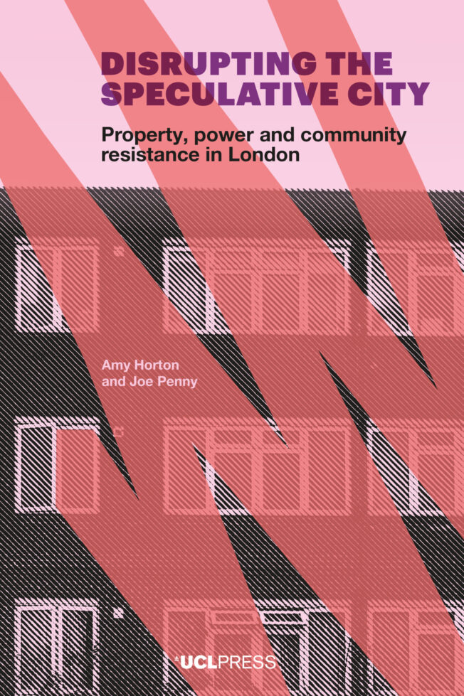 Book cover for Disrupting the Speculative City