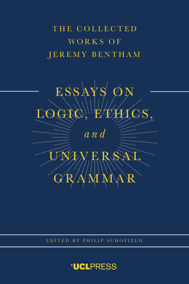 Book cover for Essays on Logic, Ethics, and Universal Grammar