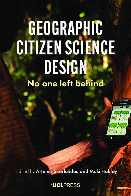 Book cover for Geographic Citizen Science Design
